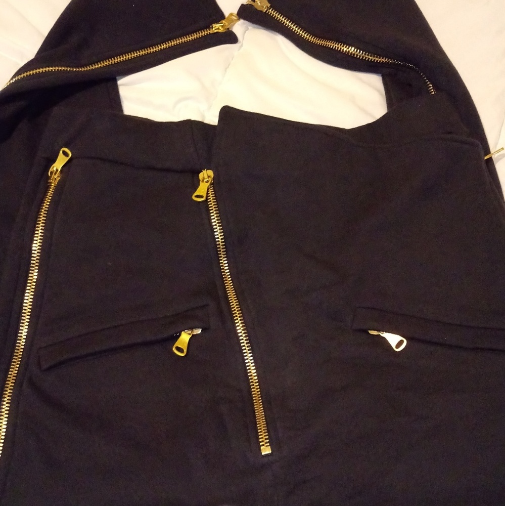 Rare sold out pierre balmain biker sweats.